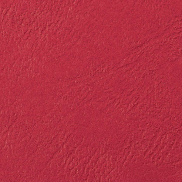 GBC LeatherGrain Binding Cover A4 210 gsm Red (50)