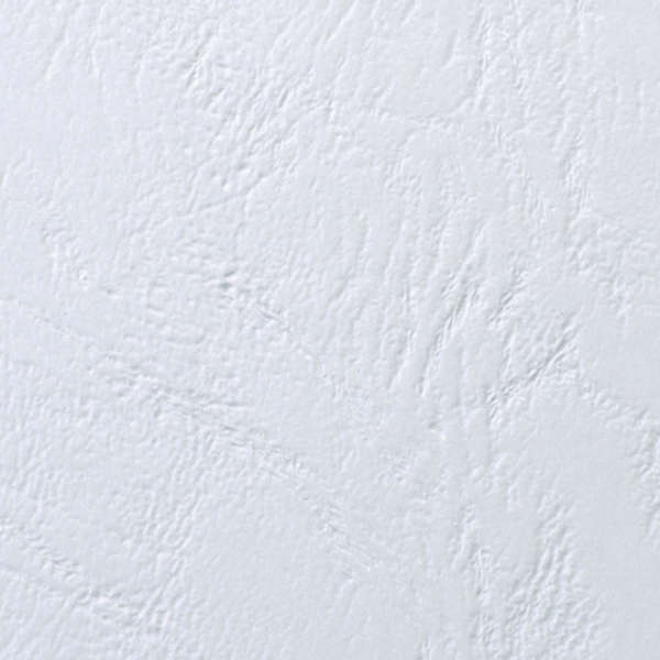 GBC LeatherGrain Binding Cover A4 210 gsm White (50)