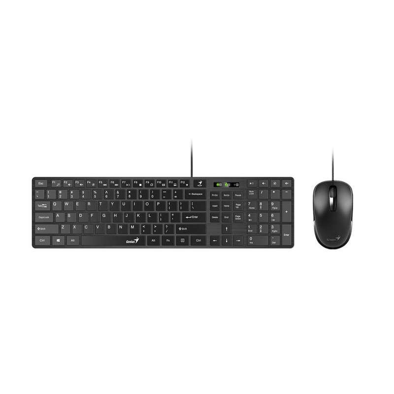 Genius Slimstar C126 USB Keyboard and Mouse Combo 31330007400