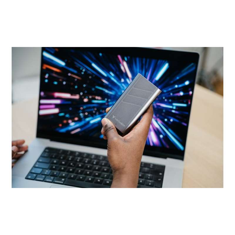 Verbatim TurboMetal 2TB USB4 Type-C Silver External SSD 32022