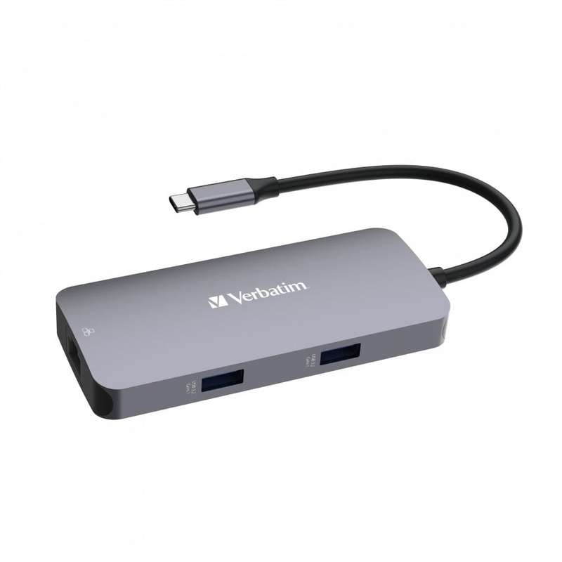 Verbatim CMH-05 5-in-1 Type-C Hub Silver 32150
