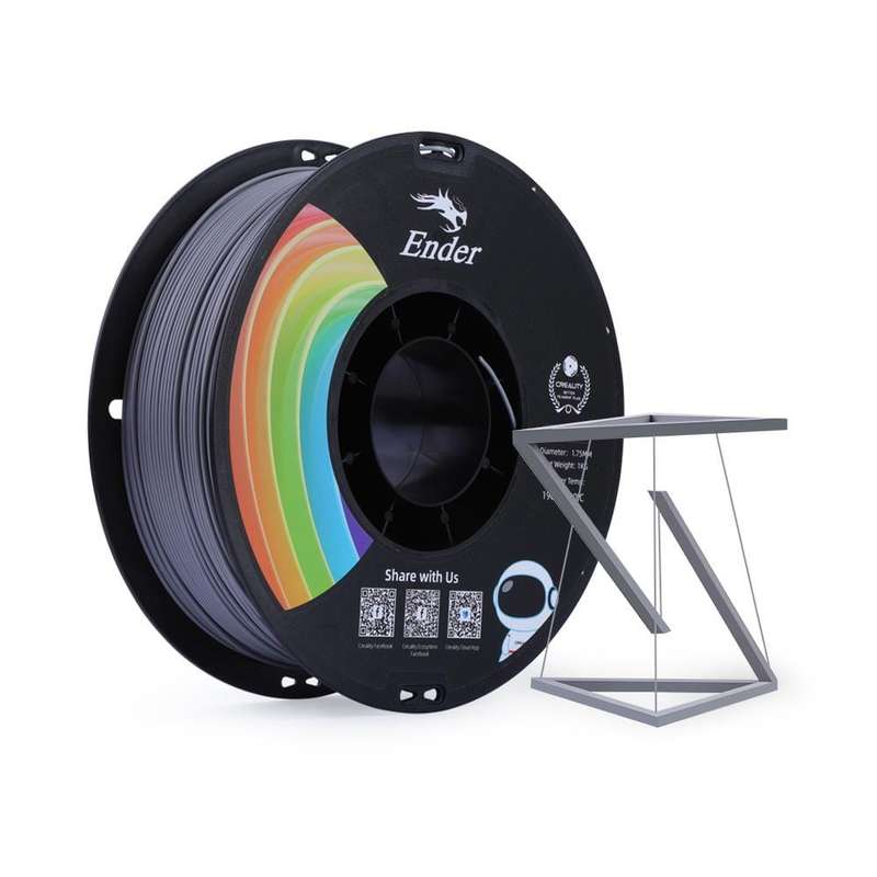 Creality 3D PLA Filament Grey 1Kg 3301010308