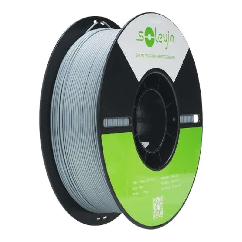 Soleyin Ultra PLA Filament 1Kg - Grey 3301010501