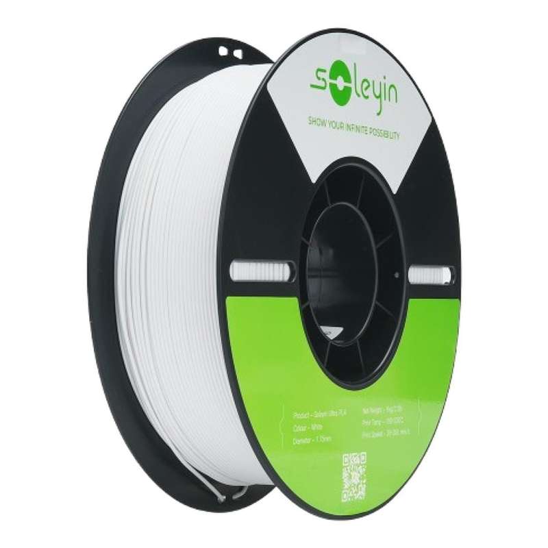Soleyin Ultra PLA Filament 1Kg - White 3301010505
