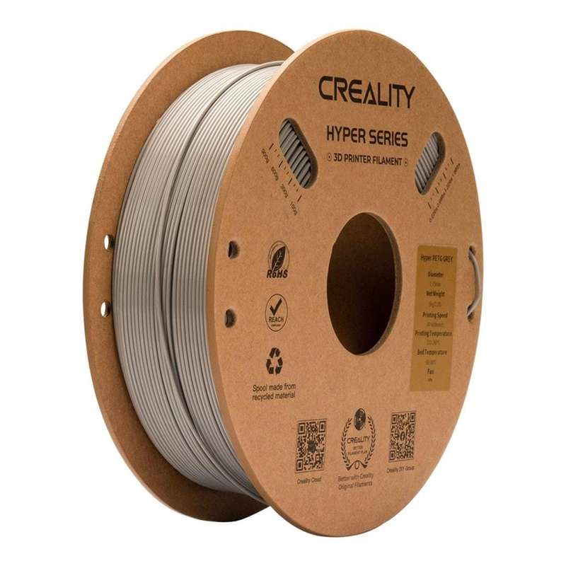 Creality 3D Hyper Series PETG Filament Grey 1KG 3301030068