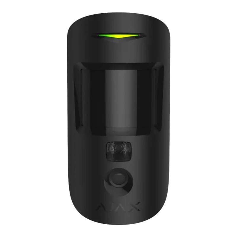 Ajax MotionCam Jeweller Wireless Indoor Motion Detector with Photo Camera - Black 38191.23.BL1