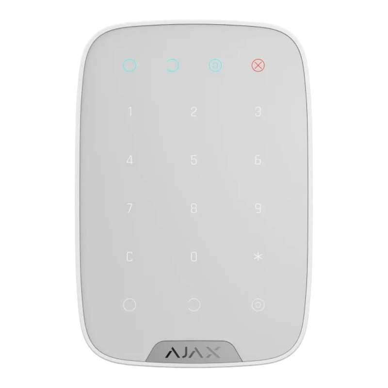 Ajax Keypad Jeweller Wireless Indoor Keypad - White 38249.12.WH1
