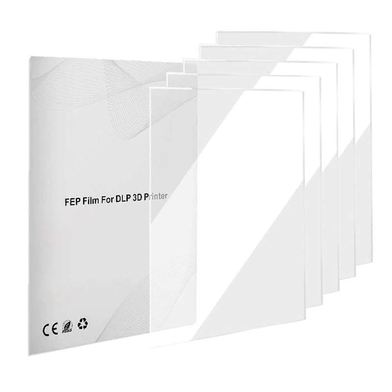 Creality 3D 200 x 140 x 0.15mm Transparent FEP Release Film 5-pack 4004010259
