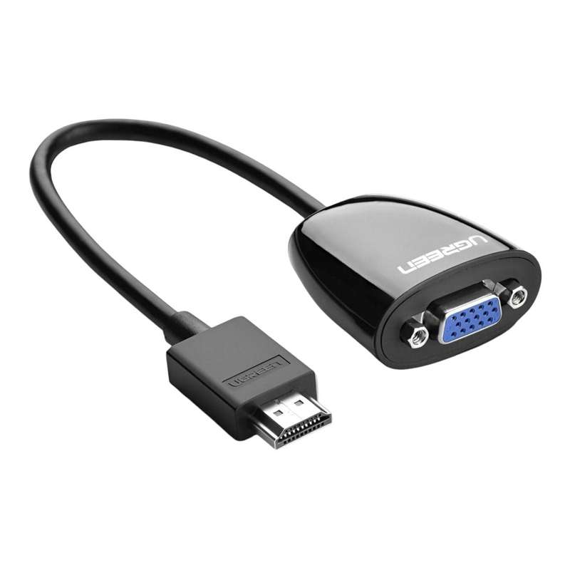 Ugreen HDMI to VGA Converter 1080p Video Adapter Black 40253