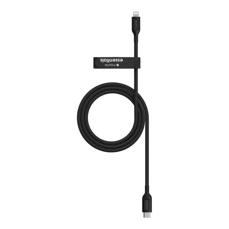 ZAGG Mophie 2m Essentials USB-C to Lightning Cable Black 409913776
