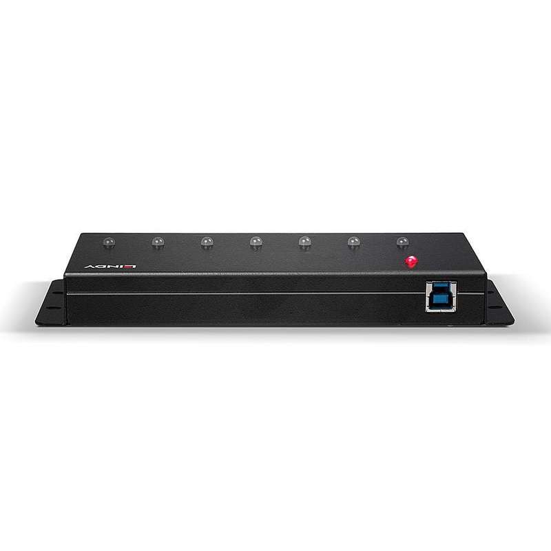 Lindy 7-Port USB 3.0 Metal Hub 43128