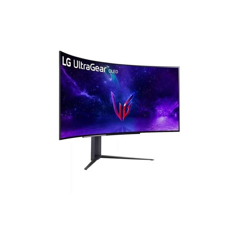 LG 45GR95QE UltraGear 45-inch 3440 x 1440p WQHD 21:9 240Hz 0.3ms Curved Gaming Monitor