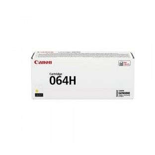 Canon 064H Yellow Toner Cartridge 10,400 Pages Original 4932C001 Single-pack