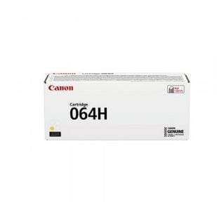 Canon 064H Yellow Toner Cartridge 10,400 Pages Original 4932C001 Single-pack
