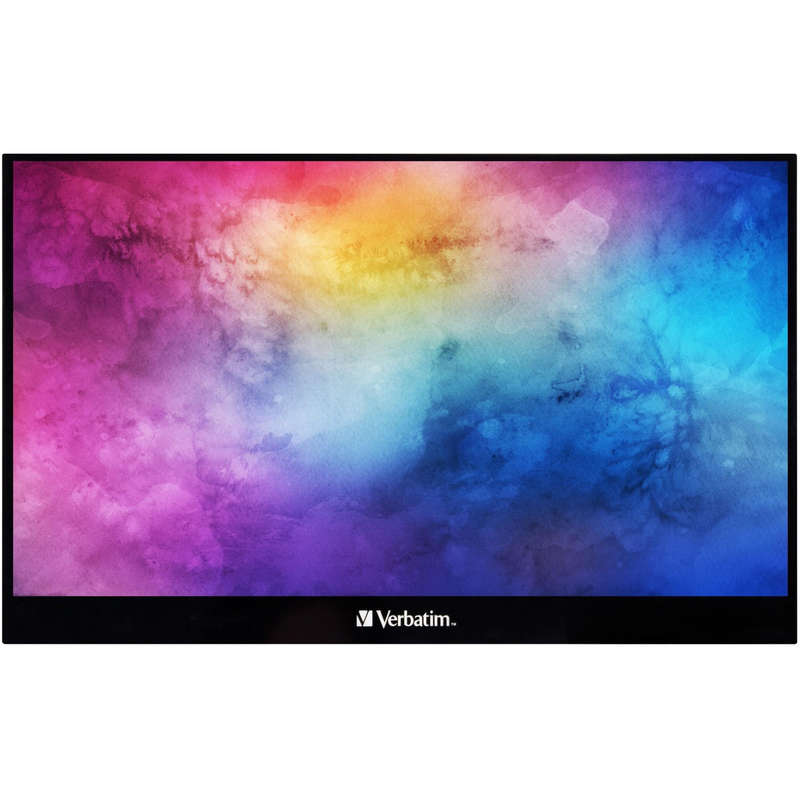 Verbatim PMT-17 17.3-inch 1920 x 1080p FHD Touchscreen 16:9 6ms IPS LCD Portable Monitor 49593
