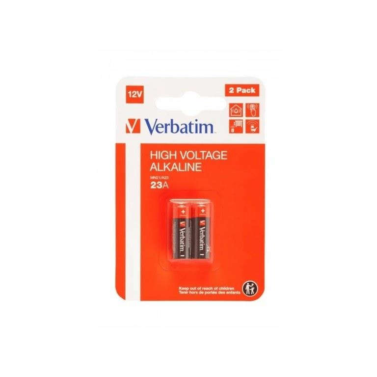 Verbatim 23AF MN21 12V Alkaline Batteries 2-pack 49940