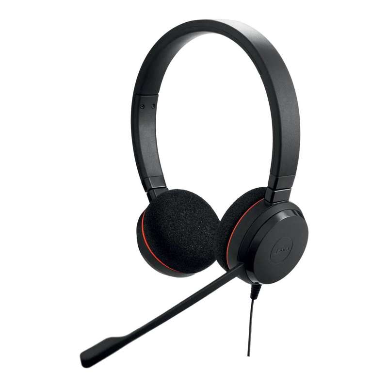 Jabra Evolve 20 MS Stereo Headset Head-band Black 4999-823-109