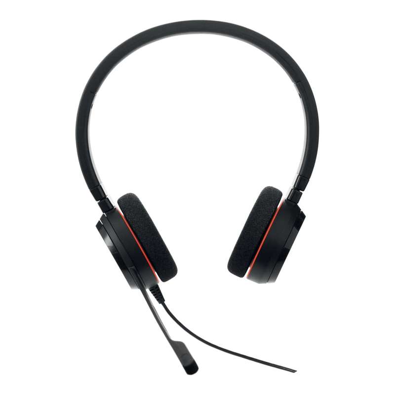 Jabra Evolve 20 Wired Stereo Headset Black 4999-823-169