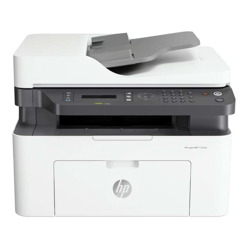HP Laser 137fnw A4 Multifunction Mono Business Printer 4ZB84A