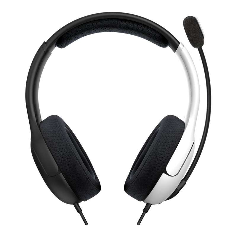 PDP AIRLITE Wired OLED Headset for Nintendo Switch Black White 500-162-BW