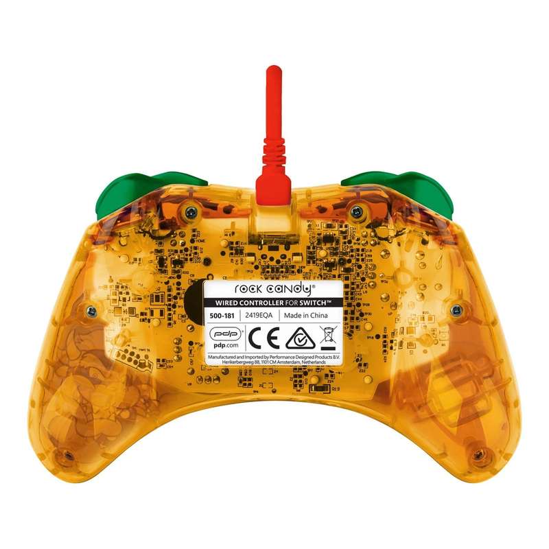 PDP Wired Gaming Controller for Nintendo Switch Bowser Rock Candy 500-181-BOW