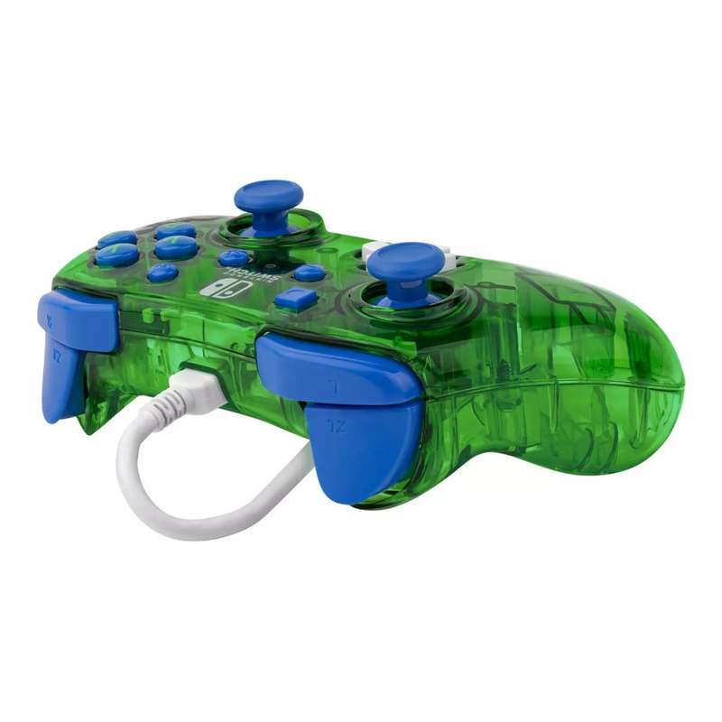 PDP Wired Gaming Controller for Nintendo Switch Luigi Lime Rock Candy 500-181-LUI
