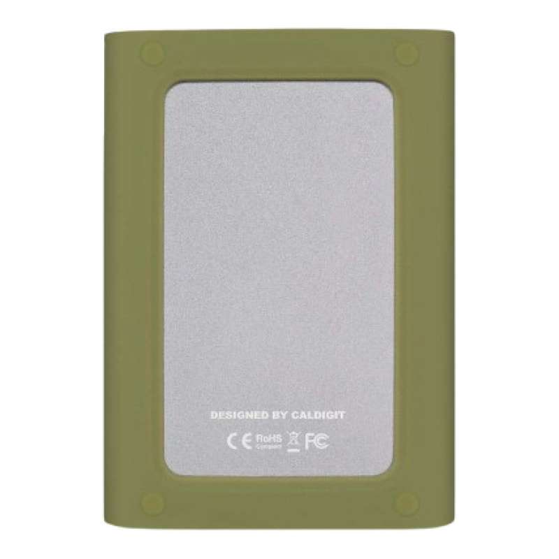 CalDigit Tuff Nano 1TB Rugged IP67 NVMe External SSD Olive Green 500894