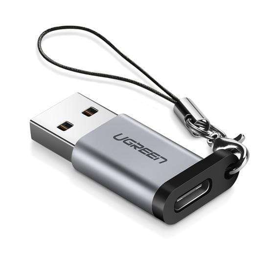 Ugreen USB-A Male to USB-C Gen 1 Female Adapter Grey 50533