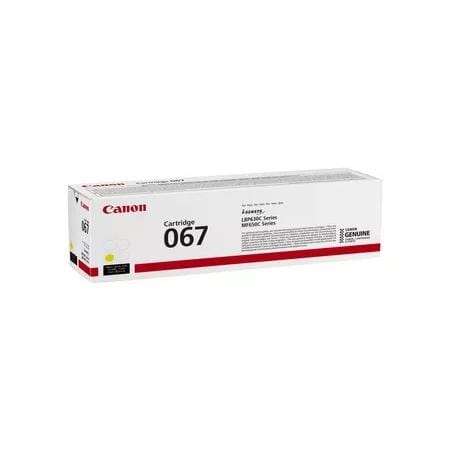 Canon 067 Yellow Toner Cartridge 1,250 Pages Original 5099C002 Single-pack