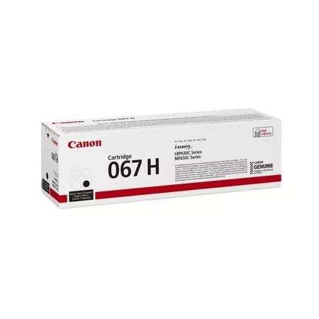 Canon 067H Black Toner Cartridge 3,130 Pages Original 5106C002 Single-pack