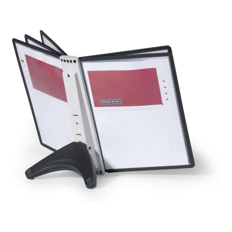 Durable SHERPA SOHO Table 5 Display Panel System Black 554001