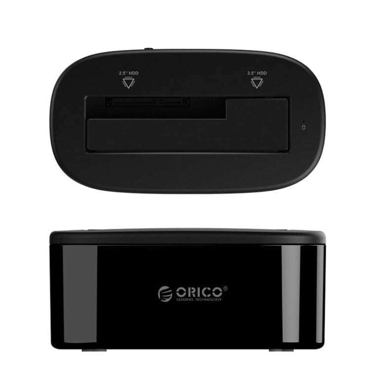 Orico 1-Bay 3.5-inch Storage Drive Vertical Dock Black 6218US3-EU-BK-BP