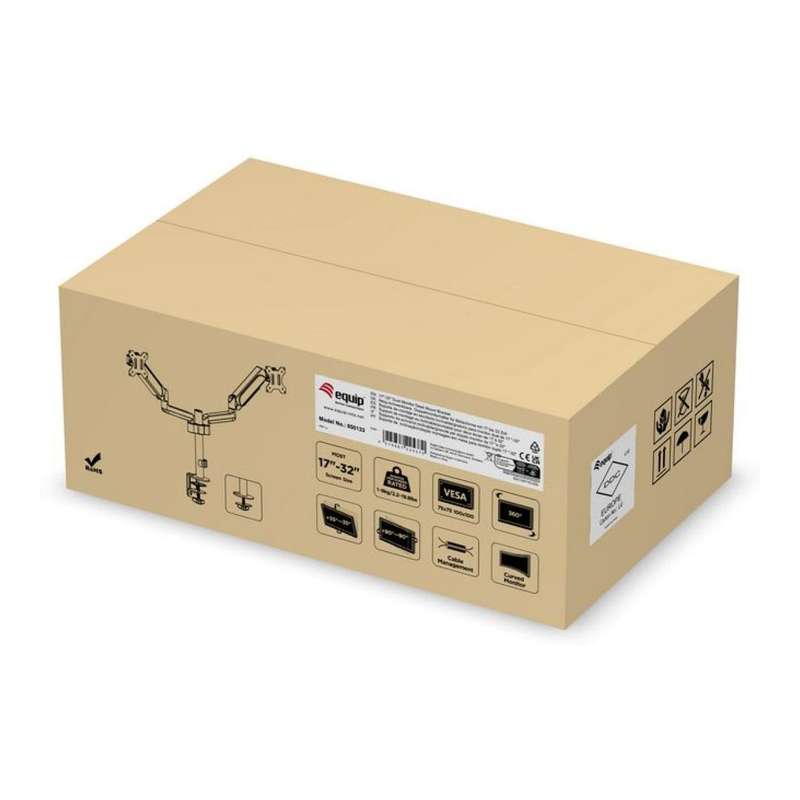 Equip Dual Monitor 17-32-inch Desk Mount Bracket 650133