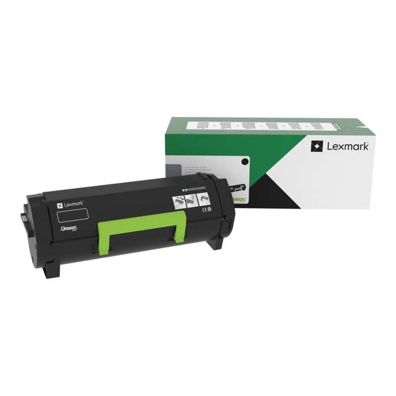 Lexmark Black Toner Cartridge Return Programme 5,000 Pages Original 66S5000 Single-pack