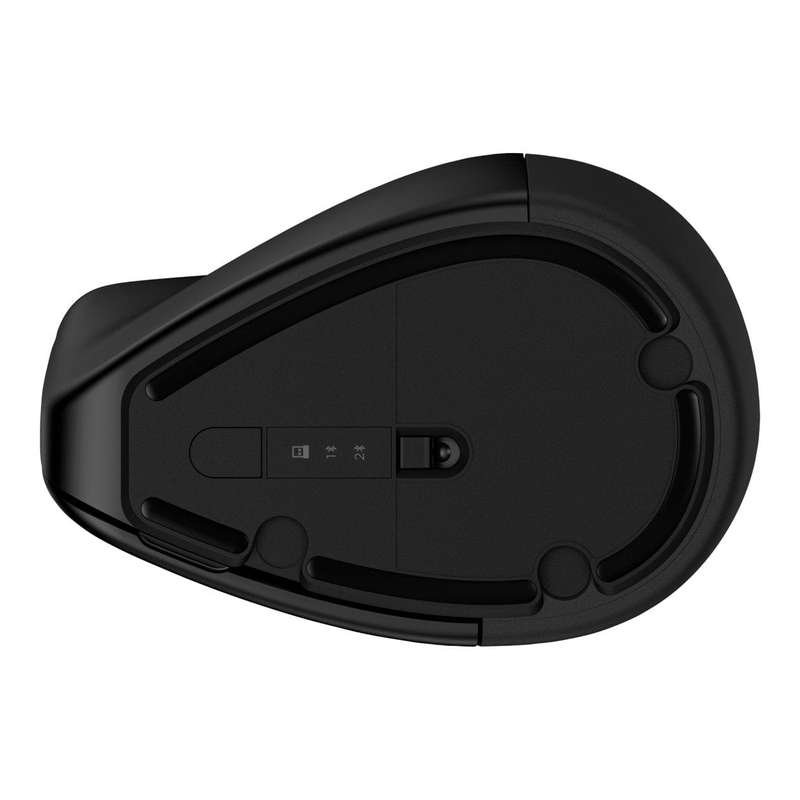 HP 920 Ergonomic Vertical Wireless Mouse Black 6H1A4AA