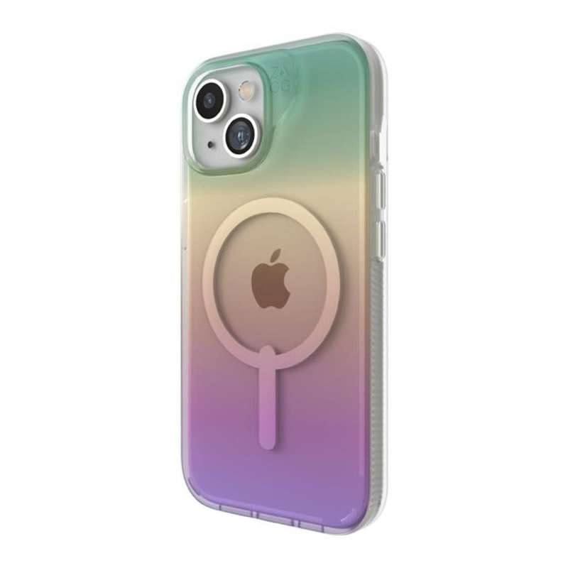 ZAGG Milan Snap MagSafe Compatible Case for iPone 16 Pro Iridescent 702315112