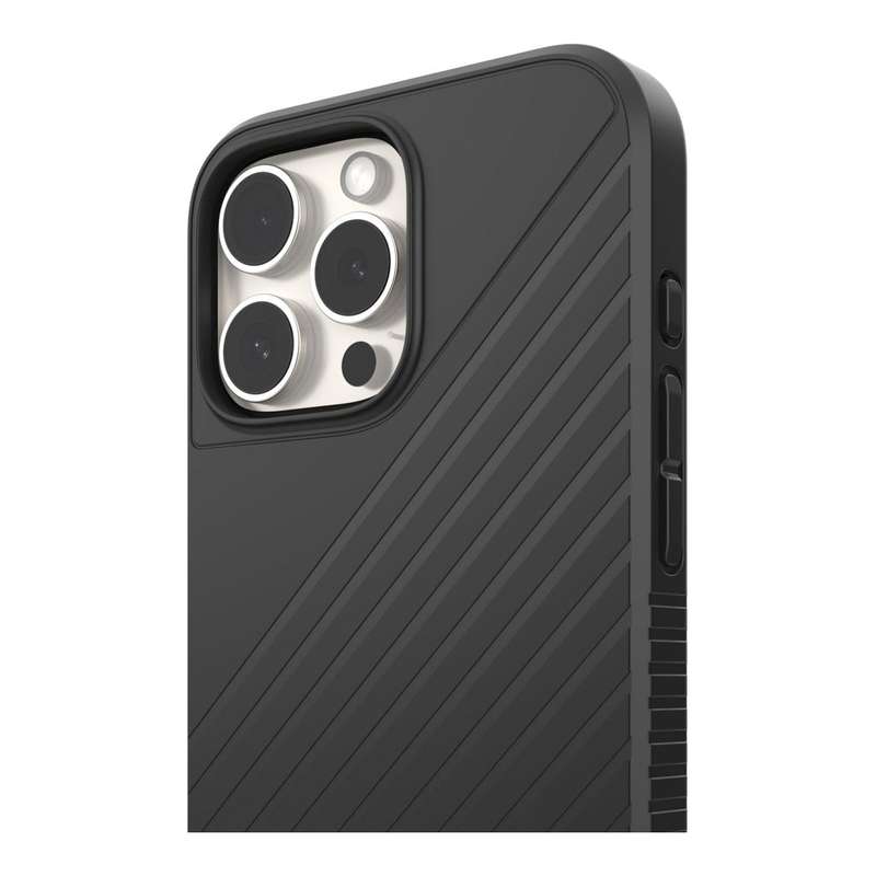 ZAGG Denali Snap MagSafe Wireless Charging Case with Kickstand for iPhone 16 Pro Max Black 7023...