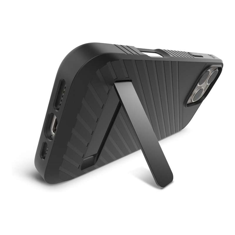 ZAGG Denali Snap MagSafe Wireless Charging Case with Kickstand for iPhone 16 Pro Max Black 7023...