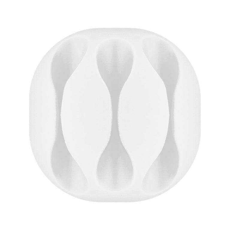 Goobay Cable Management 3-slots 4-piece Set White 70373