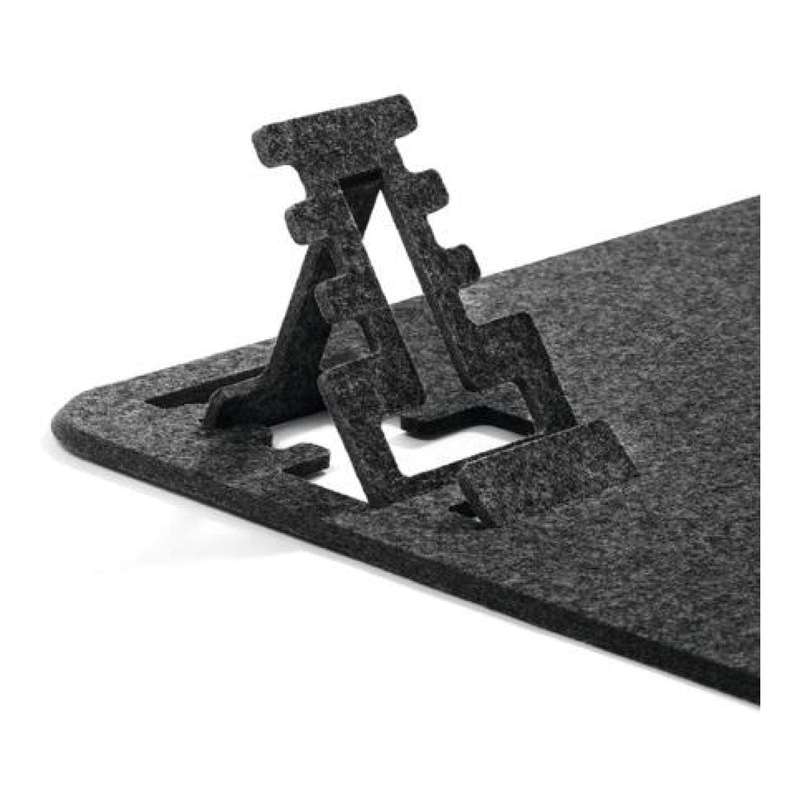 Durable EFFECT 70x33cm Desk Mat with Fold Out Phone Holder 708158