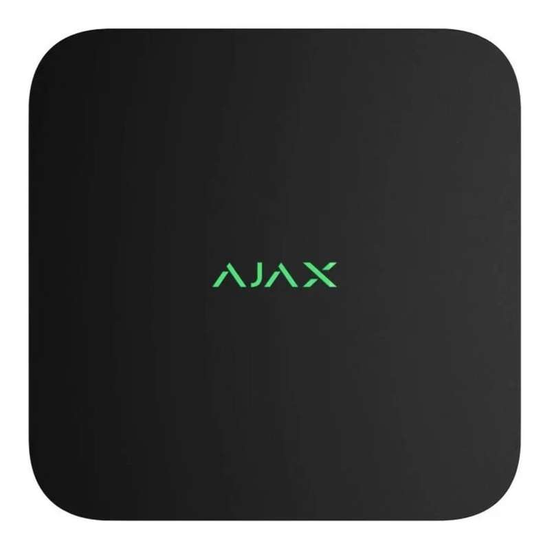 Ajax 8-Channel 4K NVR - Black 70938.122.BL