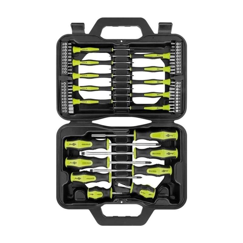 Goobay 58-Piece Precision Screwdriver Case 74005