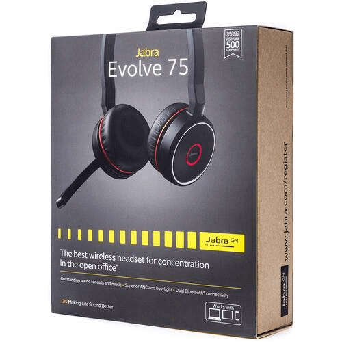 Jabra Evolve 75 SE WirelessStereo Headset7599-848-109