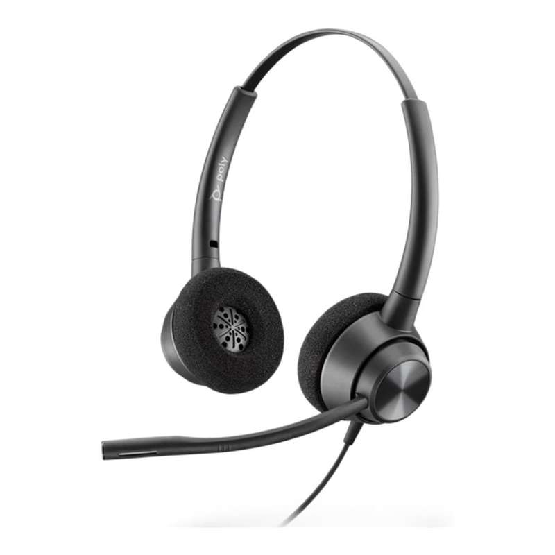 Poly EncorePro 320 Wired Stereo Type-C Headset Black 767F9AA