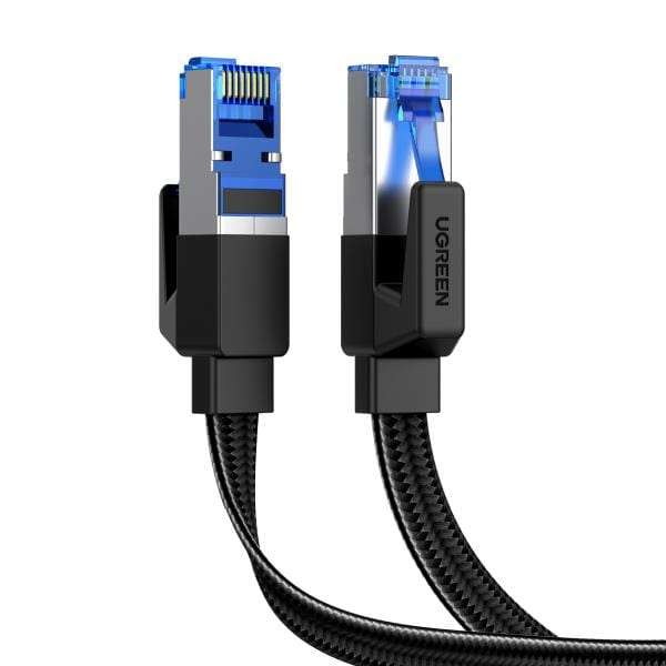 Ugreen 1m CAT8 F/FTP Braided RJ45 Cable Black 80429
