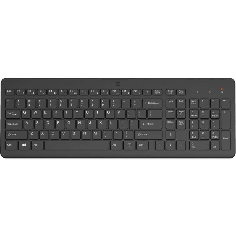 HP 220 USB-A Wireless Keyboard Black 805T2AA
