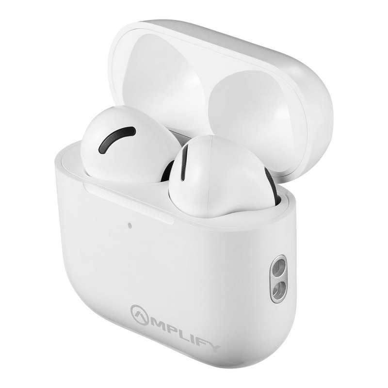 Amplify Astro 2 Series True Wireless Earbuds with Charging Case White AM-1125-WT(V2)
