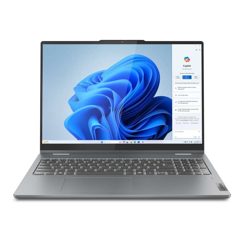 Lenovo IdeaPad 5 16IRU9 16-inch WUXGA 2-in-1 Laptop - Intel Core 5 120U 512GB SSD 8GB RAM Win 11 ...