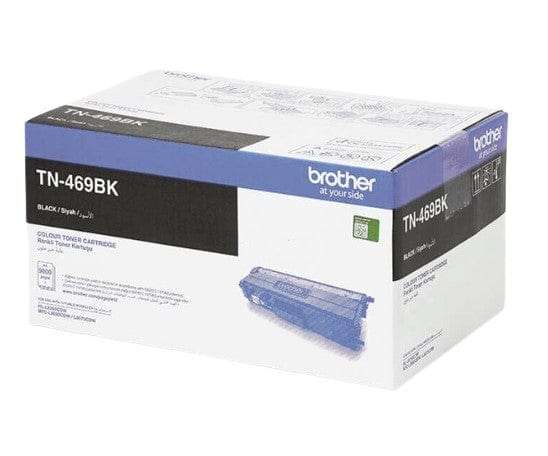 Brother TN-469BK Black Toner Cartridge 9,000 Pages Original Single-pack