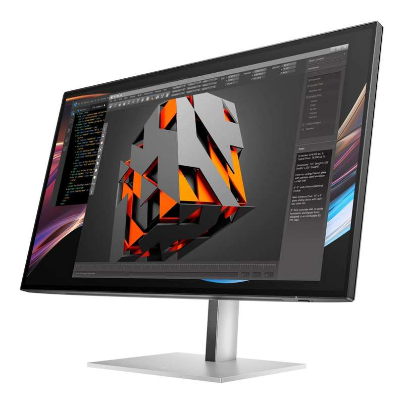 HP Series 7 Pro 727pk 27-inch 3840 x 2160p 4K UHD 16:9 60Hz 5ms LED IPS Thunderbolt 4 Monitor 8J9...
